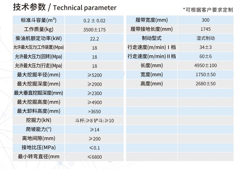 KWC3.5-0.2L礦用液壓挖掘機(jī)